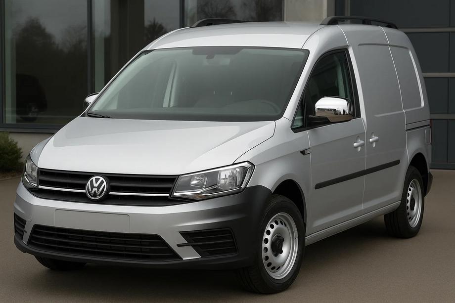 Volkswagen Caddy 2015–2020 Chrómové kryty zrkadiel, variant 2 (2 ks, plast) Image