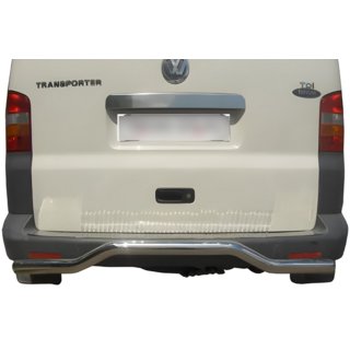 Zadný ochranný rám Vlna (nerez) Volkswagen T5 Transporter 2003–2010 fotografia 1