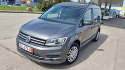 Volkswagen Caddy 2015–2020 Nerezové ochranné lišty na nárazník (3 ks) fotografia 5