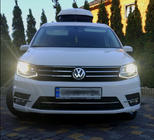 Volkswagen Caddy 2015–2020 Nerezové ochranné lišty na nárazník (3 ks) fotografia 3
