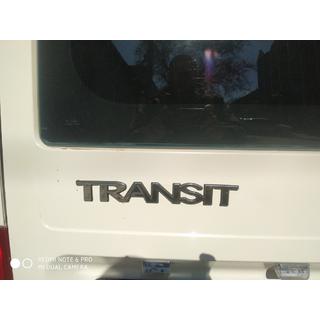 Nápis "Transit" 29 cm x 3,5 cm (Turecko) Ford Transit 2000–2014 fotografia 3