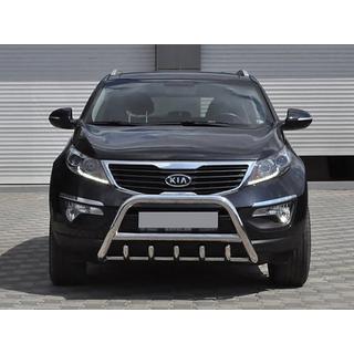 Predný ochranný rám WT003 (nerez) Kia Sportage 2010–2015 fotografia 4