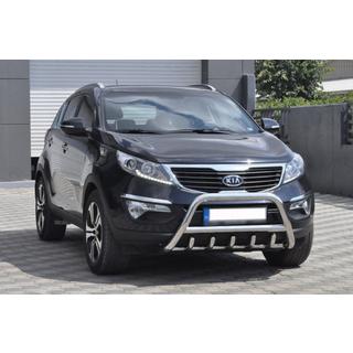 Predný ochranný rám WT003 (nerez) Kia Sportage 2010–2015 fotografia 1