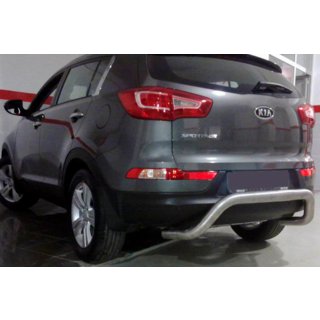 Zadný ochranný rám AK007 (nerez) Kia Sportage 2010–2015 fotografia 3
