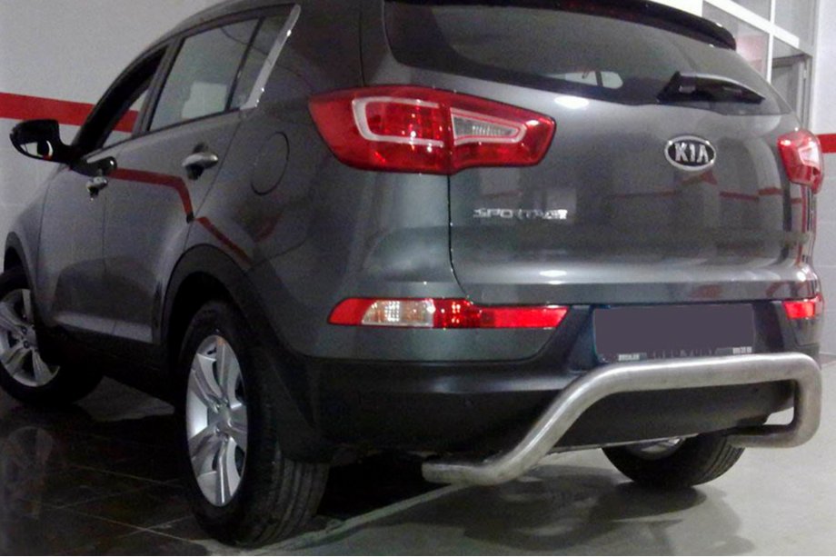 Kia Sportage 2010–2015 Zadný ochranný rám AK007 (nerez) Fotografia 3