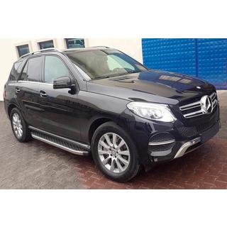 Bočné nášľapy BlackLine (2 ks, hliník) Mercedes GLE/ML сlass W166 2011–2018 fotografia 1