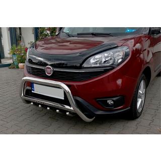 Predný ochranný rám WT004 (nerez) Fiat Doblo II 2010–2022 fotografia 1