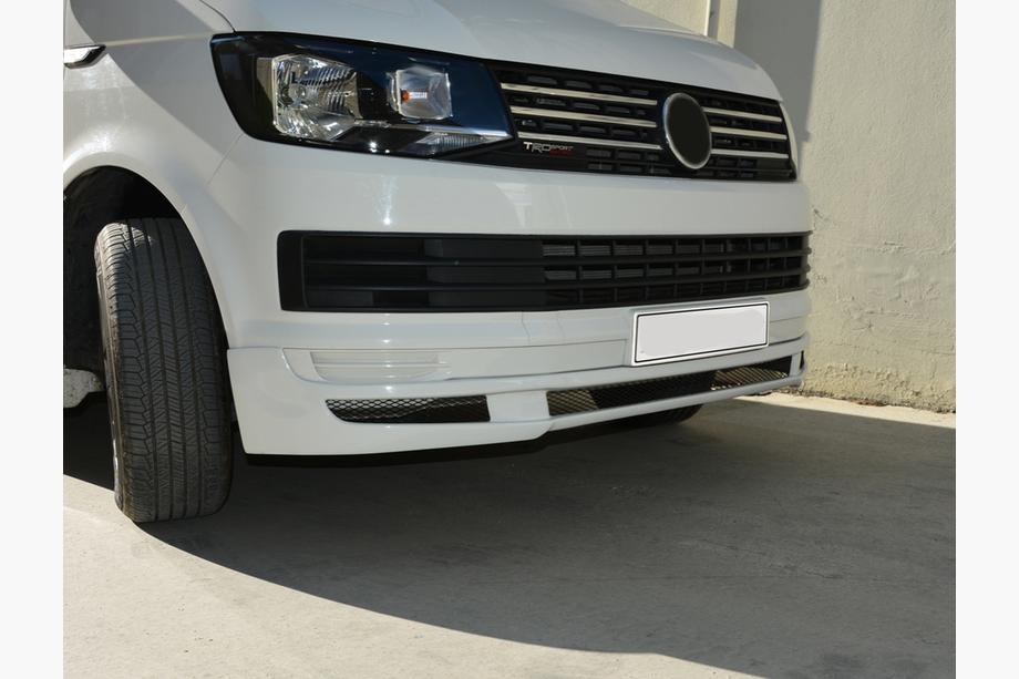 Volkswagen T6 2015–2024 Predný lip spojler nárazníka 2015-2018 (na lakovanie) Image