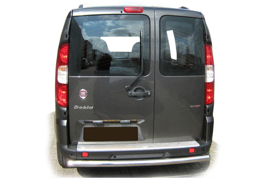 Fiat Doblo I 2005–2010 Zadný ochranný oblúk AK002 (nerez) Fotografia 1