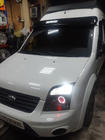 Ford Connect 2010–2013 Slnečná clona na čelné sklo (čierny lesk, 5 mm) fotografia 6