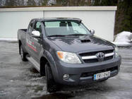 Toyota Hilux 2006–2015 Slnečná clona čelného skla (na konzolách) fotografia 2