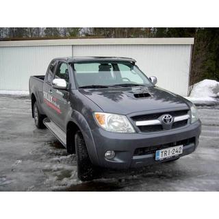 Slnečná clona čelného skla (na konzolách) Toyota Hilux 2006–2015 fotografia 2