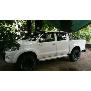 Slnečná clona čelného skla (na konzolách) Toyota Hilux 2006–2015 fotografia 3