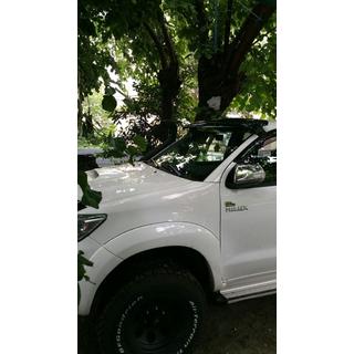 Slnečná clona čelného skla (na konzolách) Toyota Hilux 2006–2015 fotografia 4