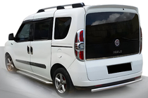 Fiat Doblo II 2010–2022 Zadný ochranný oblúk AK002 (nerez) fotografia 1