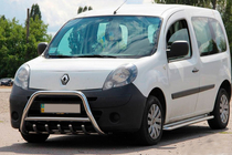 Renault Kangoo 2008–2020 Predný ochranný rám WT003/004 (nerez) bez nápisu, 51 mm fotografia 7