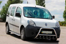 Renault Kangoo 2008–2020 Predný ochranný rám WT003/004 (nerez) s nápisom, 60 mm fotografia 8