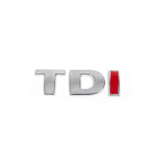 Nápis TDI (rovné písmo) fotografia 3