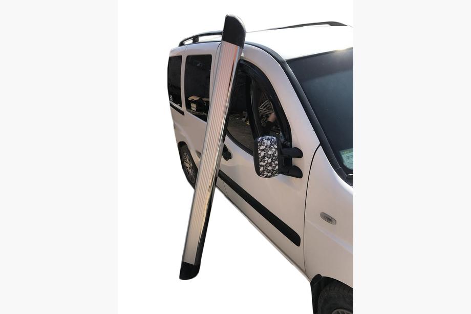 Citroen Berlingo 2008–2018 Bočné prahy Omsa Chrome (2 ks, hliník) Image