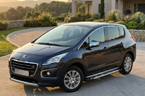 Peugeot 3008 2008–2016 Bočné prahy Sunrise (2 ks, hliník) fotografia 1