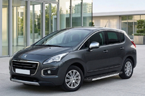 Peugeot 3008 2008–2016 Bočné nášľapy RedLine V1 (2 ks, hliník) 2014-2016 fotografia 1