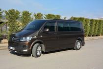 Volkswagen T6 2015–2024 Líp spojler predného nárazníka Sport 2-LED 2015-2018 (na lakovanie) fotografia 7