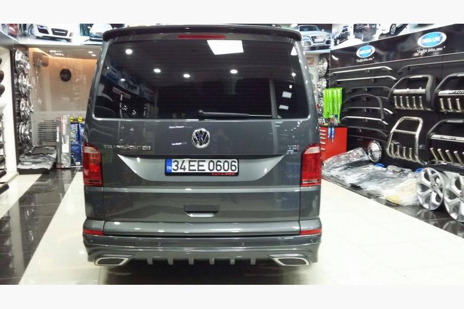 Volkswagen T6 2015–2024 Kryt zadného nárazníka AMG štýl (na lakovanie) Fotografia 4
