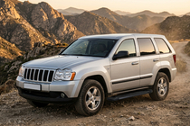 Jeep Grand Cherokee WK 2004–2010 Bočné nášľapy RedLine Black (2 ks, hliník) fotografia 1