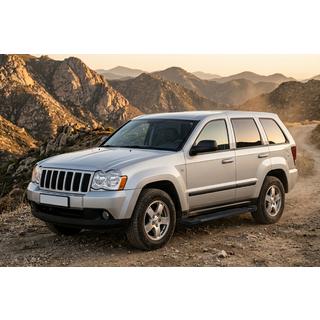 Bočné nášľapy RedLine Black (2 ks, hliník) Jeep Grand Cherokee WK 2004–2010 fotografia 1