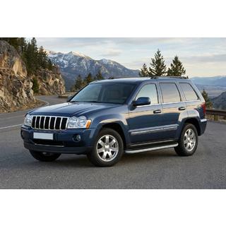 Bočné nášľapy Tayga Grey (2 ks, hliník) Jeep Grand Cherokee WK 2004–2010 fotografia 1