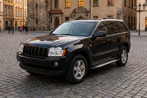 Jeep Grand Cherokee WK 2004–2010 Bočné nášľapy Line (2 ks, hliník) fotografia 1