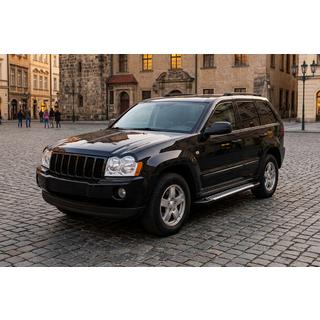 Bočné nášľapy Line (2 ks, hliník) Jeep Grand Cherokee WK 2004–2010 fotografia 1