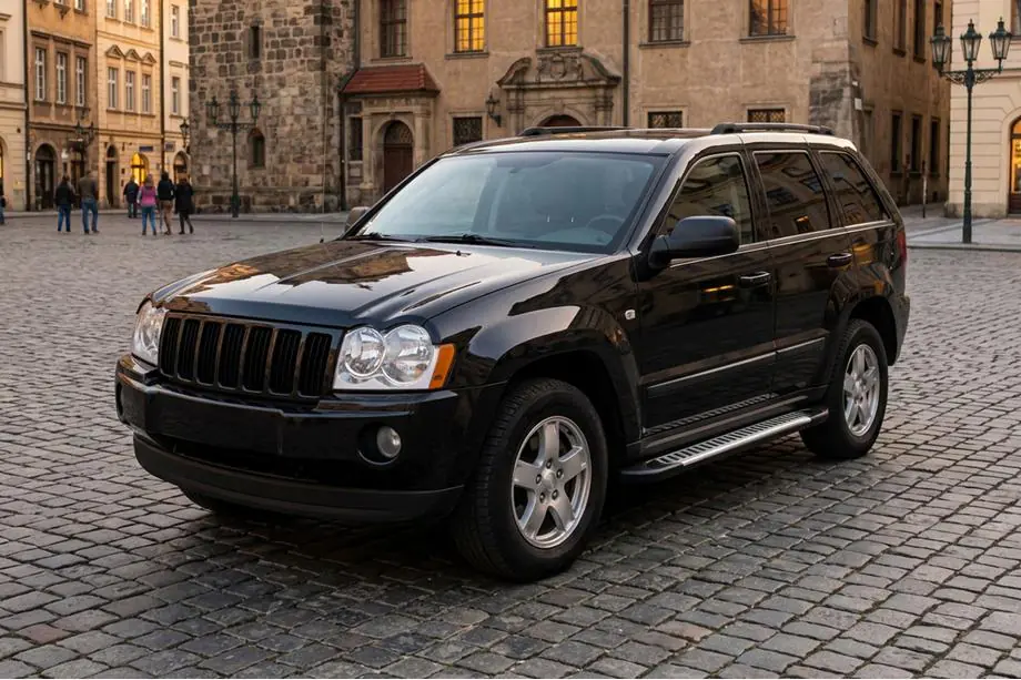 Jeep Grand Cherokee WK 2004–2010 Bočné nášľapy Line (2 ks, hliník) Image