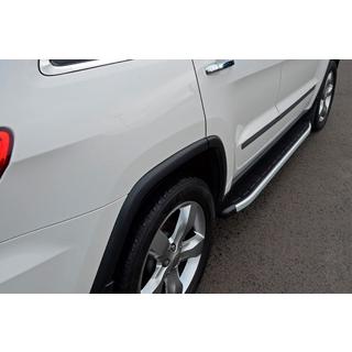 Bočné prahy Fullmond (2 ks, hliník) Jeep Grand Cherokee WK2 2010–2021 fotografia 4