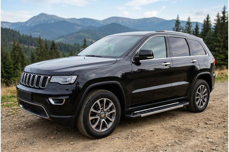 Jeep Grand Cherokee WK2 2010–2021 Bočné nášľapy RedLine V1 (2 ks, hliník) Image