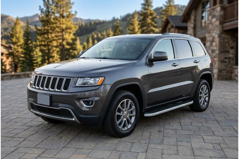 Jeep Grand Cherokee WK2 2010–2021 Bočné nášľapy Tayga Grey (2 ks, hliník) Image