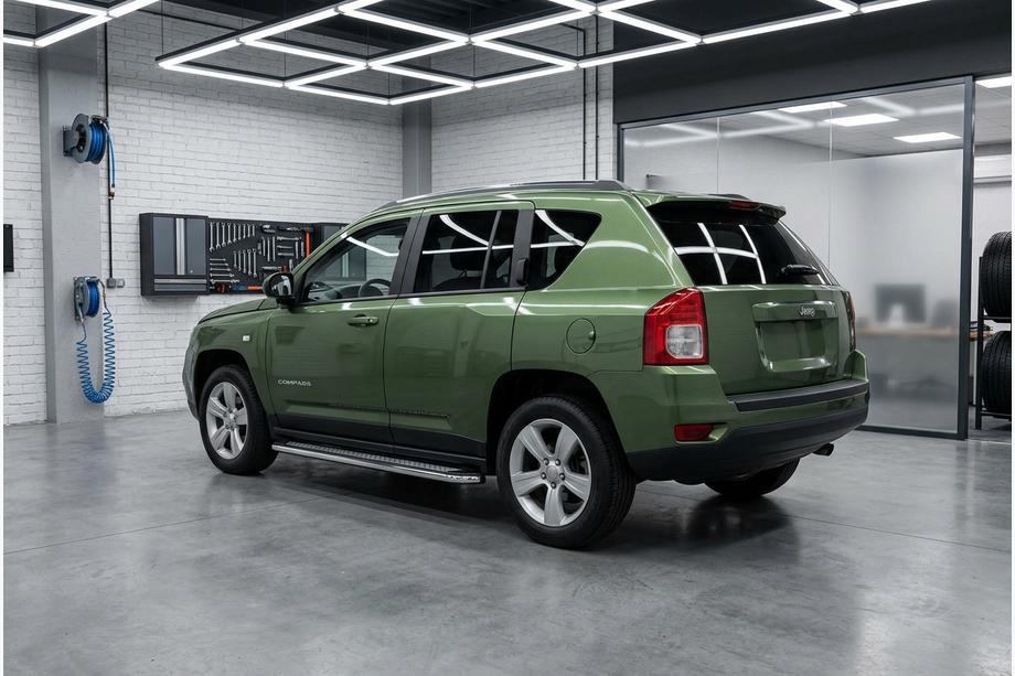 Jeep Compass 2006–2016 Bočné nášľapy Maydos V2 (2 ks, nerez) Image