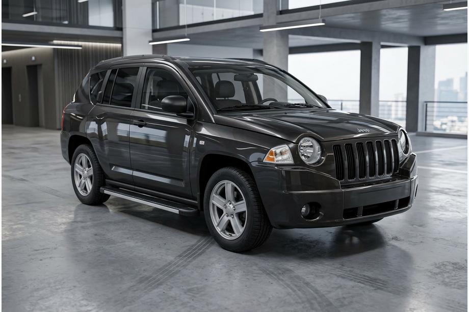 Jeep Compass 2006–2016 Bočné prahy Maya V1 (2 ks, hliník) Image