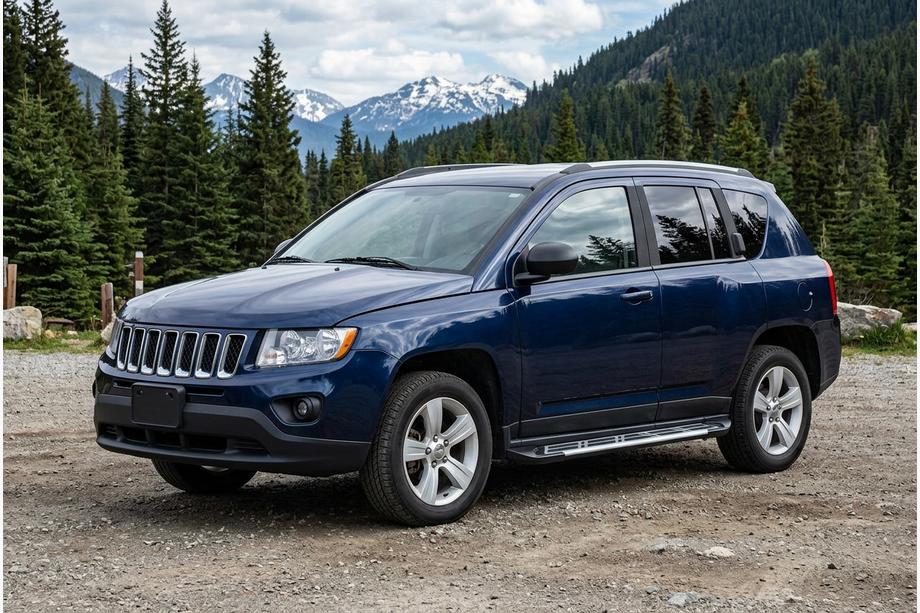Jeep Compass 2006–2016 Bočné prahy Sunrise (2 ks, hliník) Image