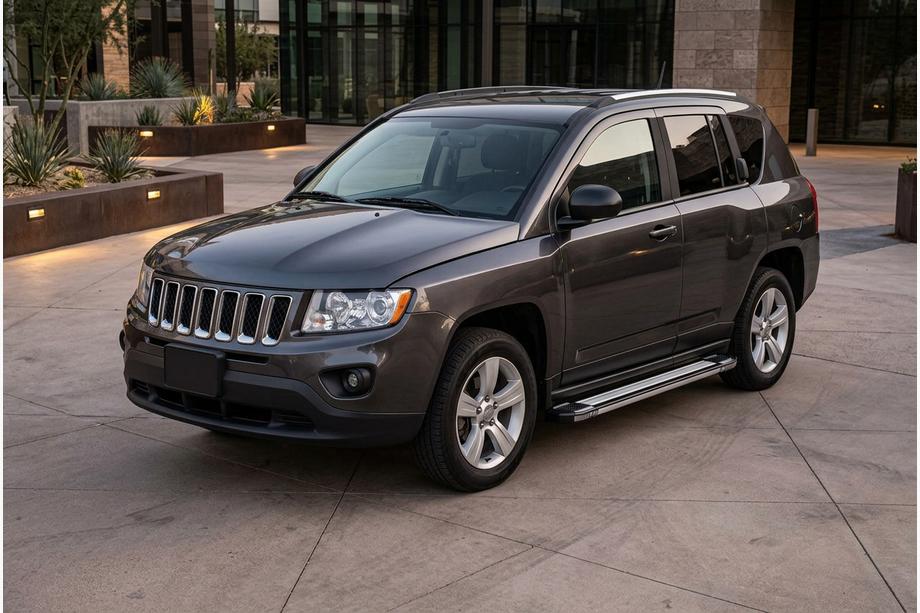 Jeep Compass 2006–2016 Bočné nášľapy Rainbow (2 ks, hliník) Image