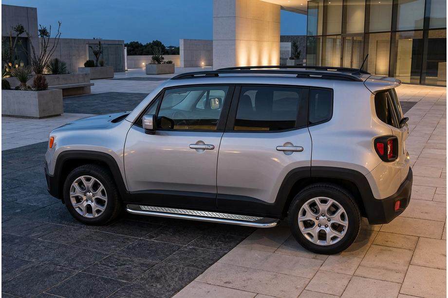 Jeep Renegade 2014– Bočné nášľapy Maydos V2 (2 ks, nerez) Image