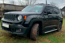 Jeep Renegade 2014– Bočné prahy Maya V1 (2 ks, hliník) fotografia 1