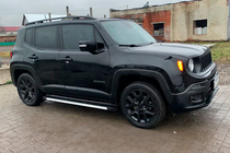 Jeep Renegade 2014– Bočné prahy Maya V1 (2 ks, hliník) fotografia 3