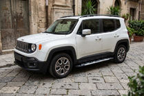 Jeep Renegade 2014– Bočné prahy Sunrise (2 ks, hliník) fotografia 1