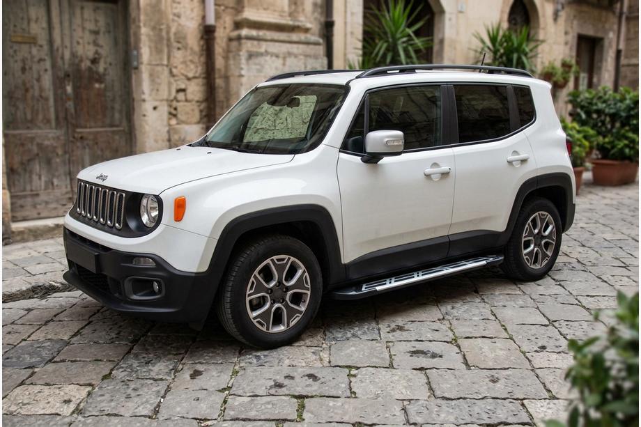 Jeep Renegade 2014– Bočné prahy Sunrise (2 ks, hliník) Image