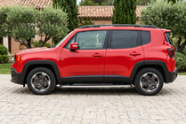 Jeep Renegade 2014– Bočné nášľapy Maydos V1 (2 ks, hliník / nerez) fotografia 1
