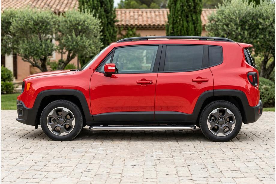 Jeep Renegade 2014– Bočné nášľapy Maydos V1 (2 ks, hliník / nerez) Image