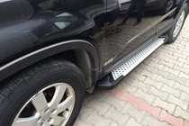 Kia Sorento II XM 2009–2014 Bočné nášľapy Allmond Grey (2 ks, hliník) 2010–2013 fotografia 3