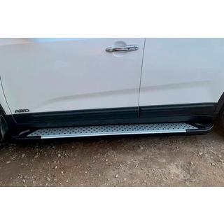 Bočné nášľapy Allmond Grey (2 ks, hliník) Kia Sorento II XM 2009–2014 fotografia 4