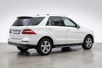 Mercedes GLE/ML class W166 2011–2018 Bočné nášľapy Duru (2 ks, hliník) fotografia 1